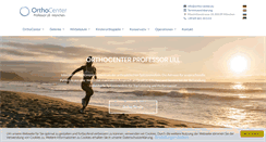 Desktop Screenshot of ortho-center.eu
